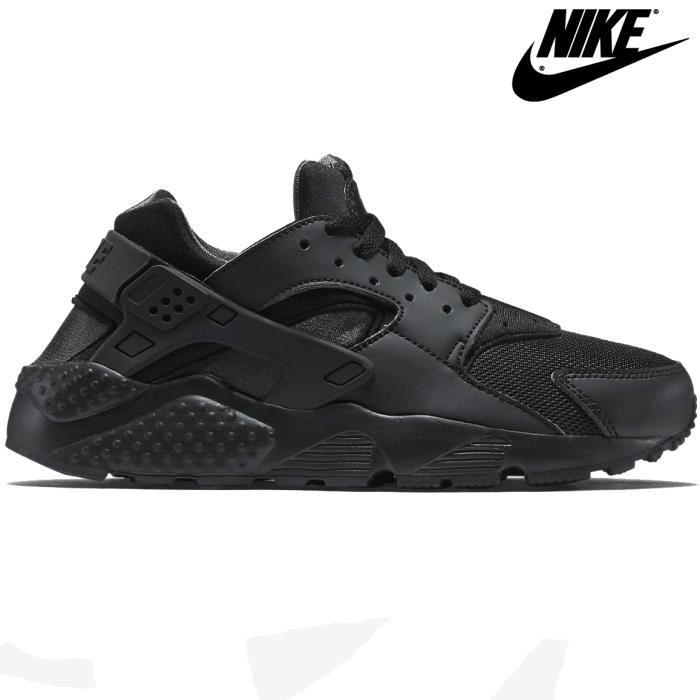 nike huarache grise et noir