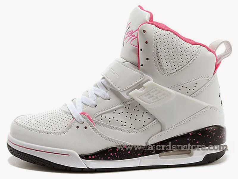 jordan femme blanche et rose
