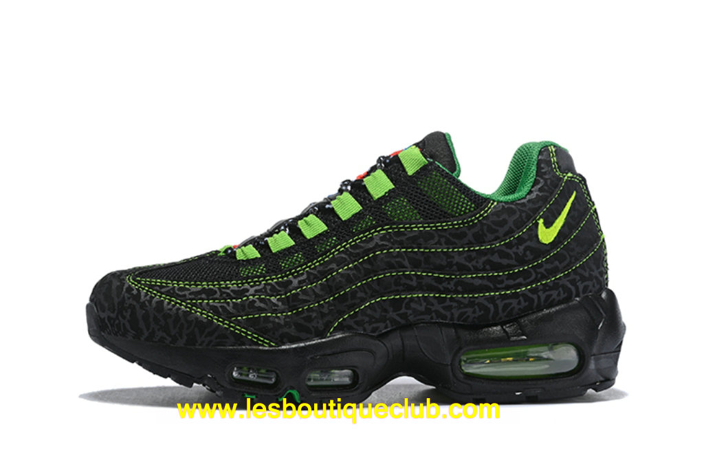 air max noir et vert